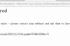 WordPress Begin主題一個圖片加參數(shù)無法打開的問題解決