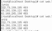 用Linux分析日志查看产生大量404的IP